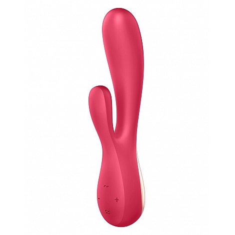 Вибромассажер красный с управлением через приложение Satisfyer Mono Flex