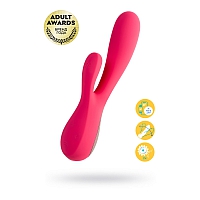 Вибромассажер красный с управлением через приложение Satisfyer Mono Flex