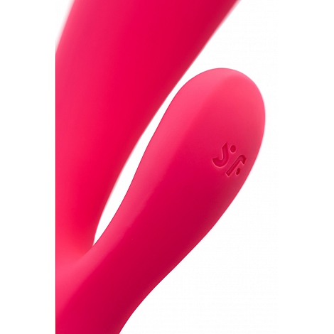 Вибромассажер красный с управлением через приложение Satisfyer Mono Flex