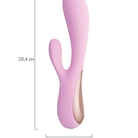 Вибромассажер с управлением через приложение розовый Satisfyer Mono Flex