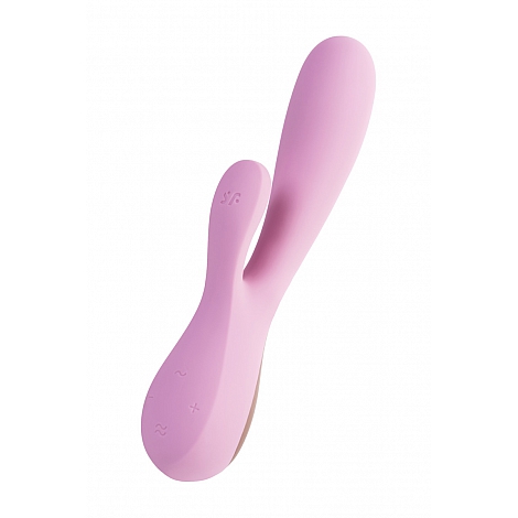 Вибромассажер с управлением через приложение розовый Satisfyer Mono Flex