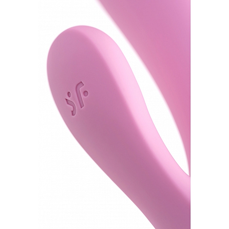 Вибромассажер с управлением через приложение розовый Satisfyer Mono Flex