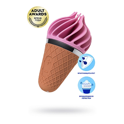 Массажер-спиннатор Satisfyer layons Sweet Treat Pink/Brown