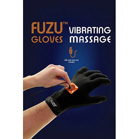 Виброперчатка для массажа Fuzu Vibrating massage glove, правая