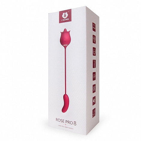 Вибромассажёр Rose Pro 8