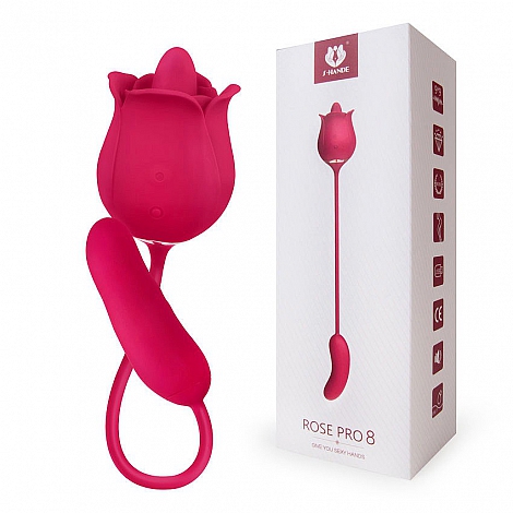 Вибромассажёр Rose Pro 8