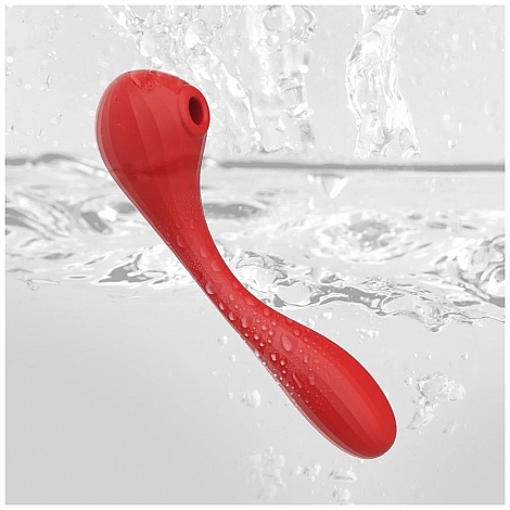 Вибратор красный Magic Motion Bobi