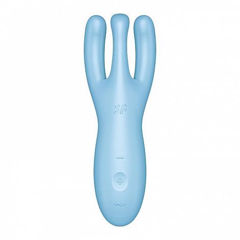 Вибромассажер для стимуляции клитора и сосков Satisfyer Threesome 4