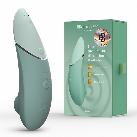 Бесконтактный клиторальный стимулятор цвет шалфея Womanizer Next