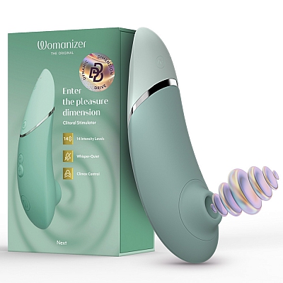 Бесконтактный клиторальный стимулятор цвет шалфея Womanizer Next