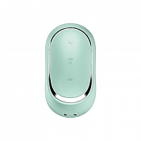 Вакуумно-клиторальный стимулятор с вибрацией мятный Satisfyer Pro To Go 2