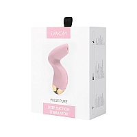 Мембранно-вакуумный клиторальный стимулятор Pulse Pure Pale Pink