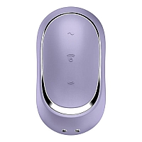 Вакуумно-клиторальный стимулятор с вибрацией фиолетовый Satisfyer Pro To Go 2