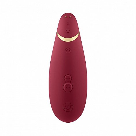 Бесконтактный клиторальный стимулятор бордовый Womanizer Premium 2