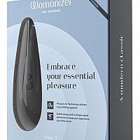 Бесконтактный клиторальный стимулятор черный Womanizer Classic 2