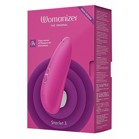 Бесконтактный клиторальный стимулятор розовый Womanizer Starlet 3