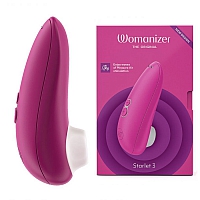 Бесконтактный клиторальный стимулятор розовый Womanizer Starlet 3