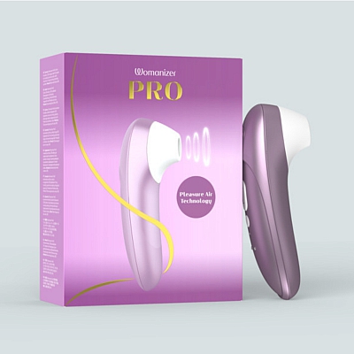 Бесконтактный клиторальный стимулятор сиреневый Womanizer Pro