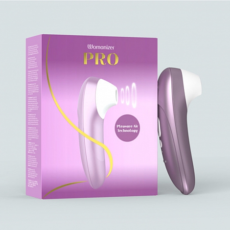 Бесконтактный клиторальный стимулятор сиреневый Womanizer Pro