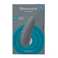 Бесконтактный клиторальный стимулятор Womanizer Starlet 3 Gray