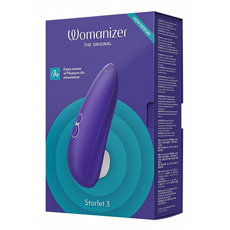 Бесконтактный клиторальный стимулятор Womanizer Starlet 3 Indigo