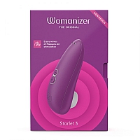 Бесконтактный клиторальный стимулятор Womanizer Starlet 3 Violet