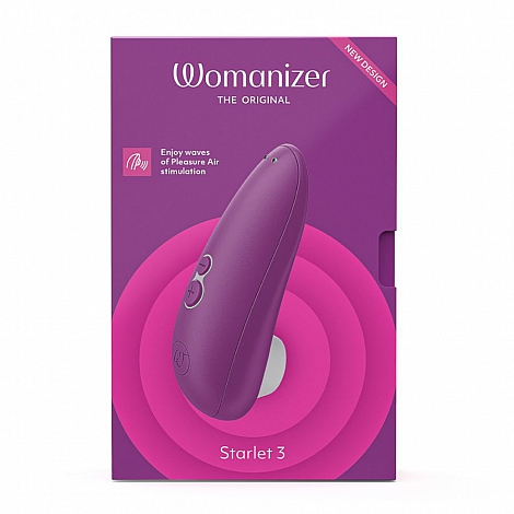 Бесконтактный клиторальный стимулятор Womanizer Starlet 3 Violet