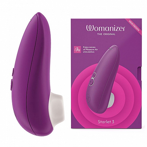 Бесконтактный клиторальный стимулятор Womanizer Starlet 3 Violet