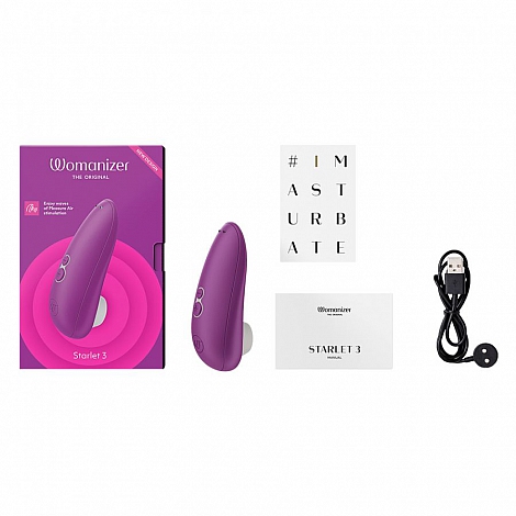 Бесконтактный клиторальный стимулятор Womanizer Starlet 3 Violet