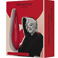 Бесконтактный клиторальный стимулятор ярко-красный Womanizer Marilyn Monroe