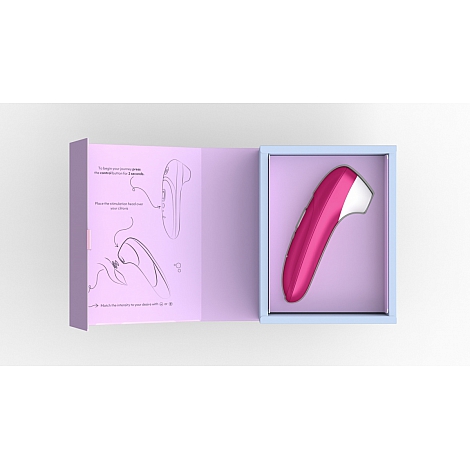 Бесконтактный розовый клиторальный стимулятор Womanizer Pro