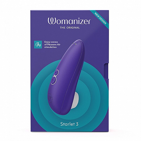 Бесконтактный клиторальный стимулятор Womanizer Starlet 3 Indigo