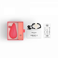 Бесконтактный клиторальный стимулятор розовый Womanizer Liberty 2