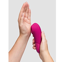 Бесконтактный клиторальный стимулятор с вибрацией розовый Womanizer Enhance