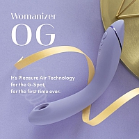 Вибратор для точки G с Pleasure Air сиреневый Womanizer OG