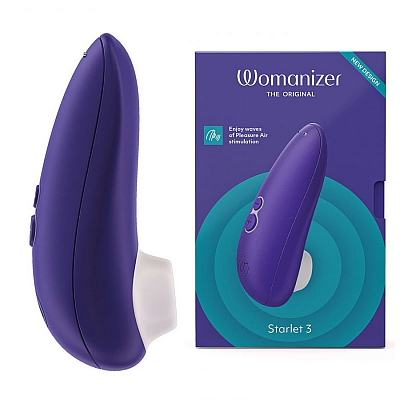 Бесконтактный клиторальный стимулятор Womanizer Starlet 3 Indigo