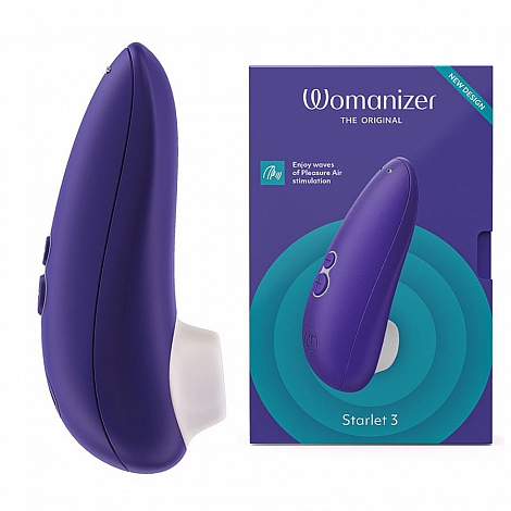 Бесконтактный клиторальный стимулятор Womanizer Starlet 3 Indigo