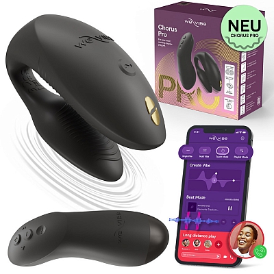 Вибратор для пар We-Vibe Chorus Pro черный