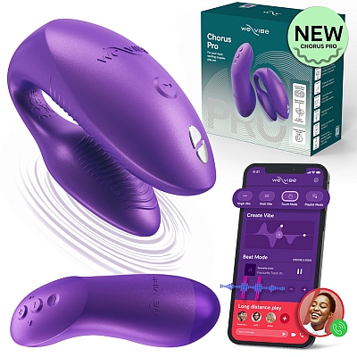 Вибратор для пар We-Vibe Chorus Pro фиолетовый