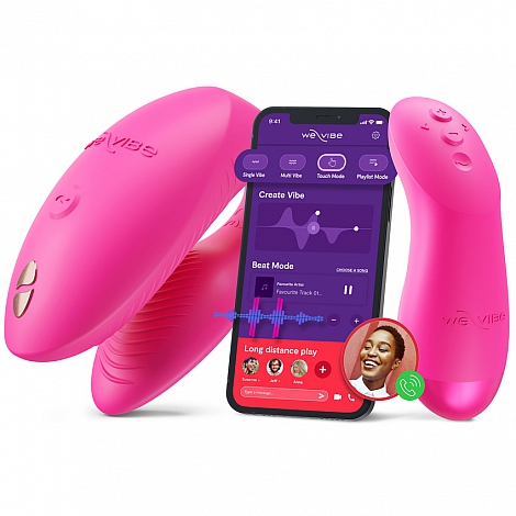 Вибратор для пар We-Vibe Chorus Pro розовый