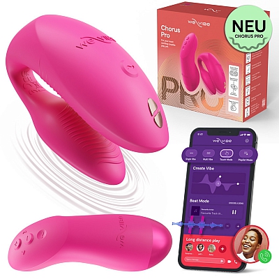 Вибратор для пар We-Vibe Chorus Pro розовый