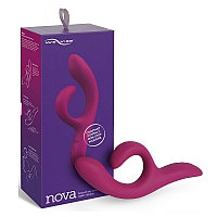 Многофункциональный вибромассажер-кролик с беспрерывной стимуляцией розовый We-Vibe Nova 2