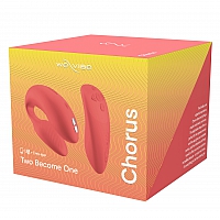 Вибромассажер для двоих We-Vibe Chorus коралловый