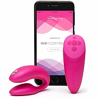 Вибромассажер для двоих We-Vibe Chorus Pink