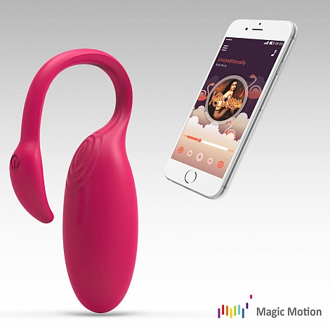 Инновационный вибратор smart Flamingo Magic Motion