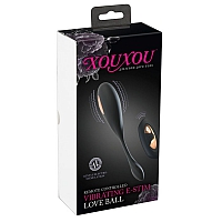 Виброяйцо с электростимуляцией Love Balls