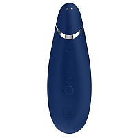 Бесконтактный клиторальный стимулятор синий Womanizer Premium