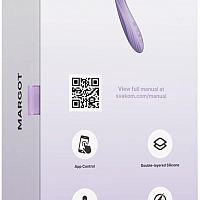 Интерактивный вибромассажёр Margot