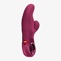Вибратор-кролик бордовый Miss BI Fun Factory