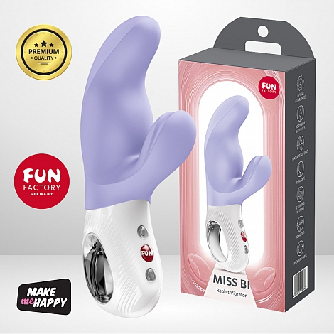 Вибратор-кролик фиолетовый Miss BI Fun Factory